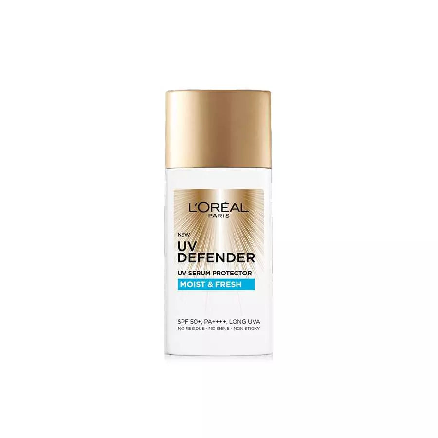 لوريال يو في ديفيندر Spf50+ مرطب ومنعش 50 مل