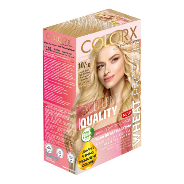 COLOR X HAIR COLORING CREAM 50 ML 10/10 LIGHTEST BLONDE