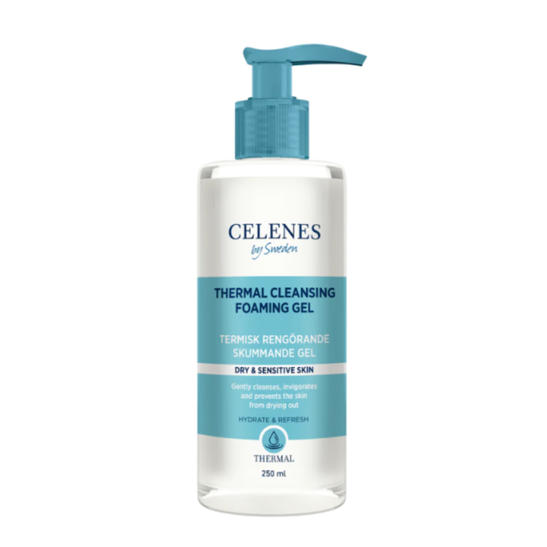 Celenes Thermal Cleansing Foaming Gel Dry / Sensitive Skin 250Ml