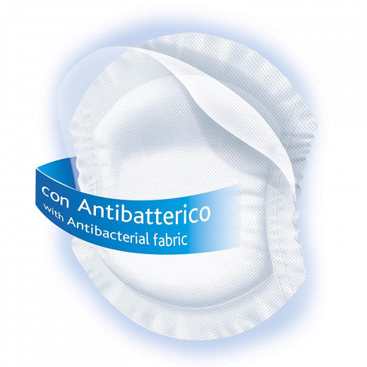 Chicco Antibacterial Breast Pads, 30 Pieces