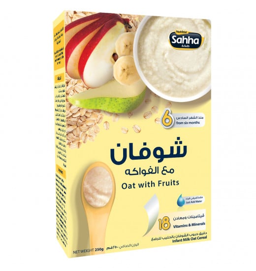 Sahha Oat with Fruits, 250g