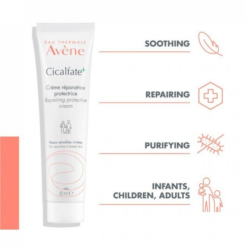 Avene Cicalfate+ Protective Dry Skin Cream 40Ml