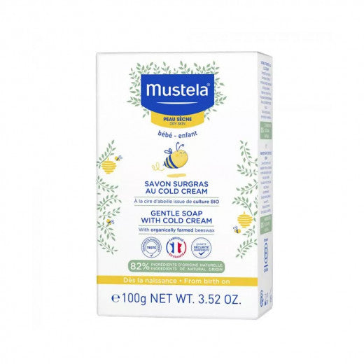 Mustela Gentle Soap with Cold Cream, 100 Gram