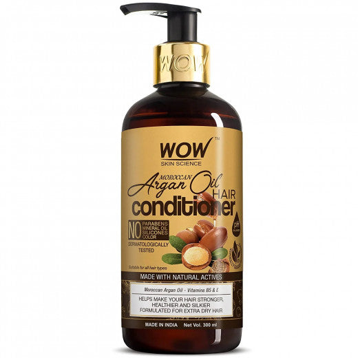 Wow Skin Science Argan Oil Conditioner, 300ml