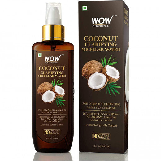 Wow Skin Science Coconut Clarifying Micellar Water, 200ml