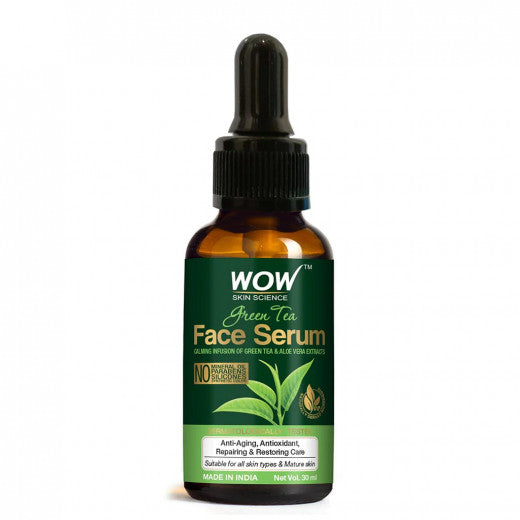 Wow Skin Science Green Tea Face Serum, 30ml