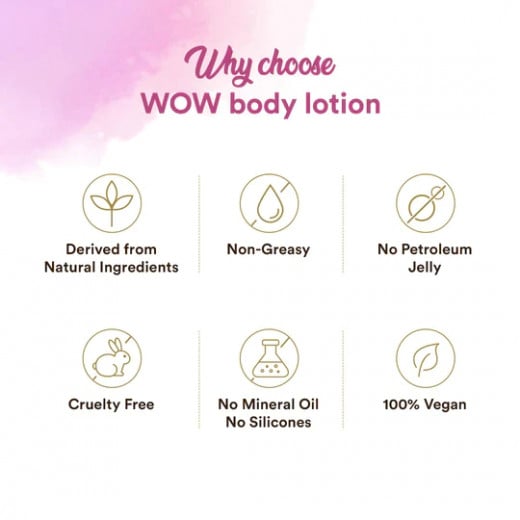 Wow Skin Science Himalayan Rose Body Lotion, 400ml