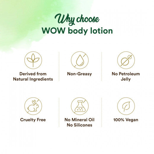 Wow Skin Science Aloe Vera Body Lotion, 400ml