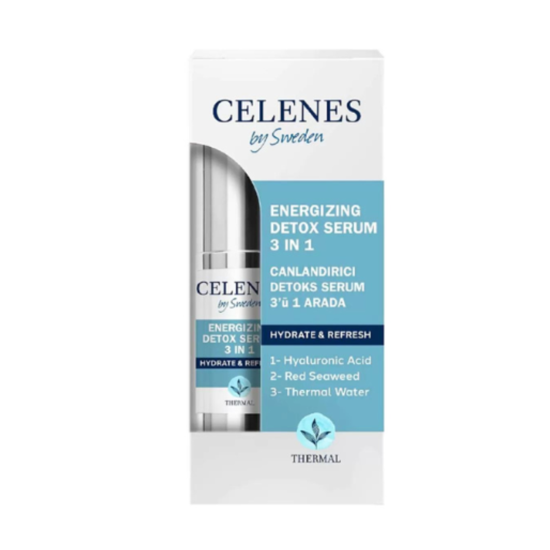 Celenes Energizing Detox Serum 3 in1 30Ml