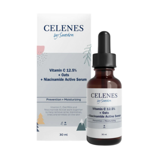 Celenes Active Serum Vitamin C 12,5% + Oats + Niacinamide 30Ml