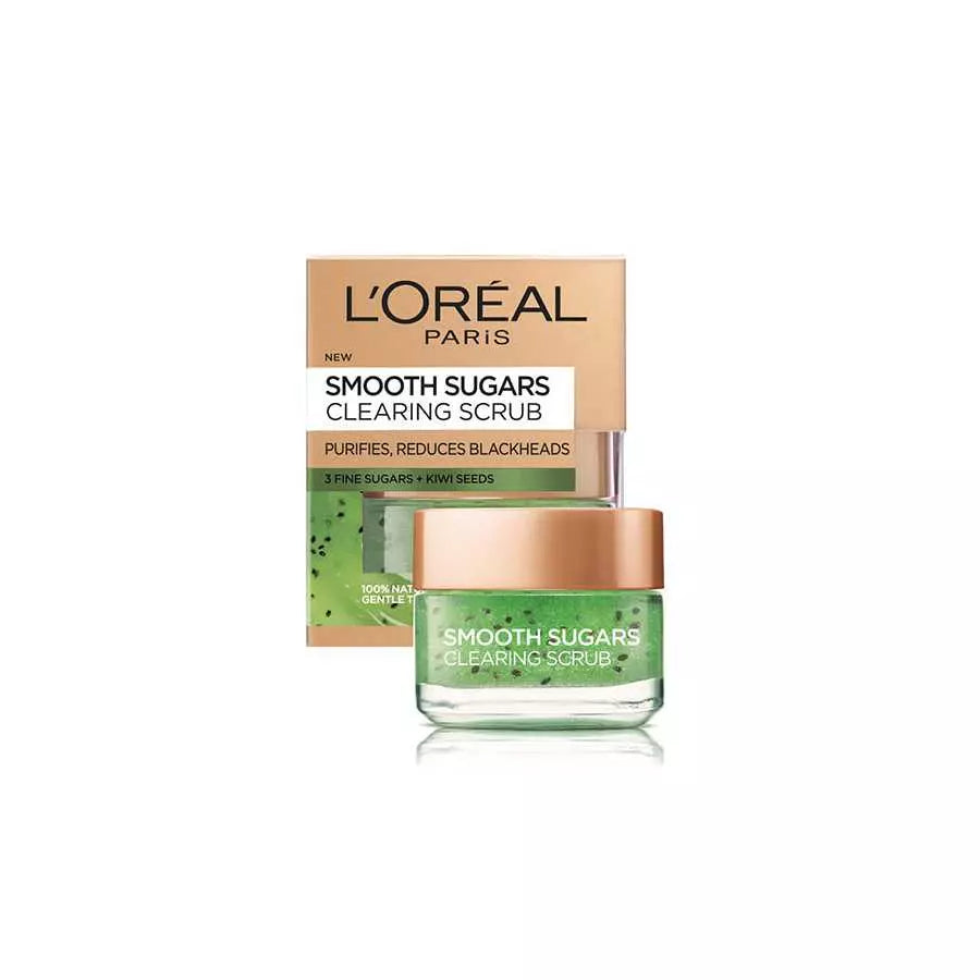 Loreal Smooth Sugar Clearing Scrub 50Ml