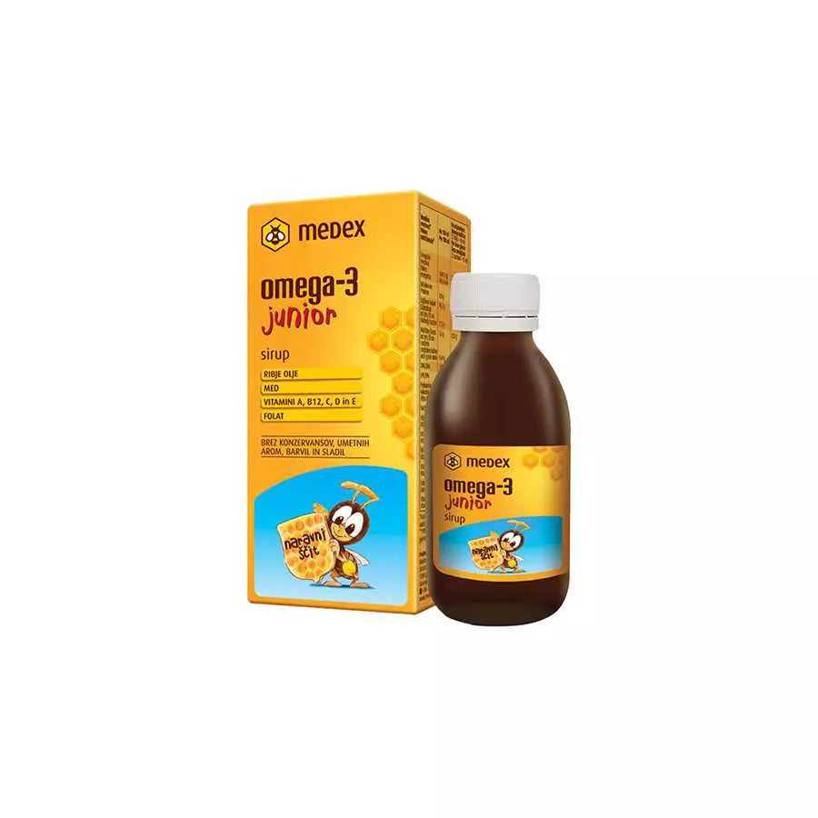 Medex Omega 3 Junior Syrup 140Ml