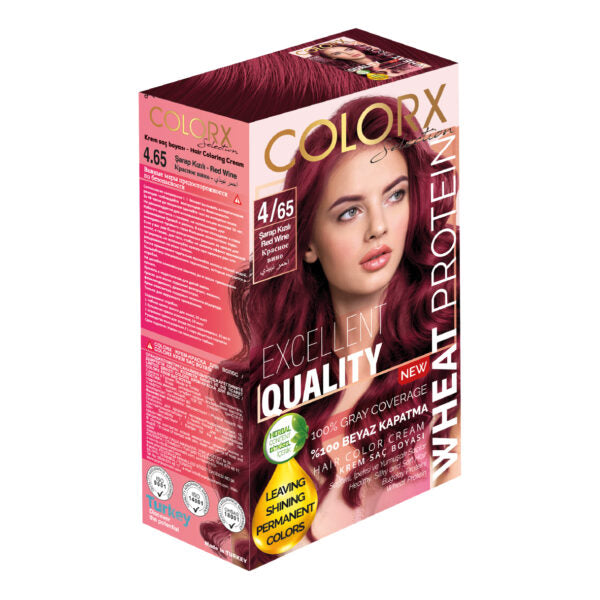 COLOR X HAIR COLORING CREAM 50 ML 4/65 RED WINE