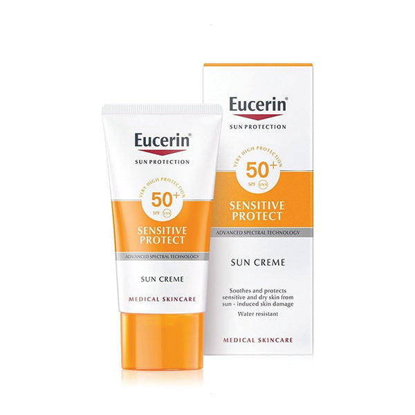 Eucerin Sun Cream Sensitive Care Spf 50+ (50Ml)