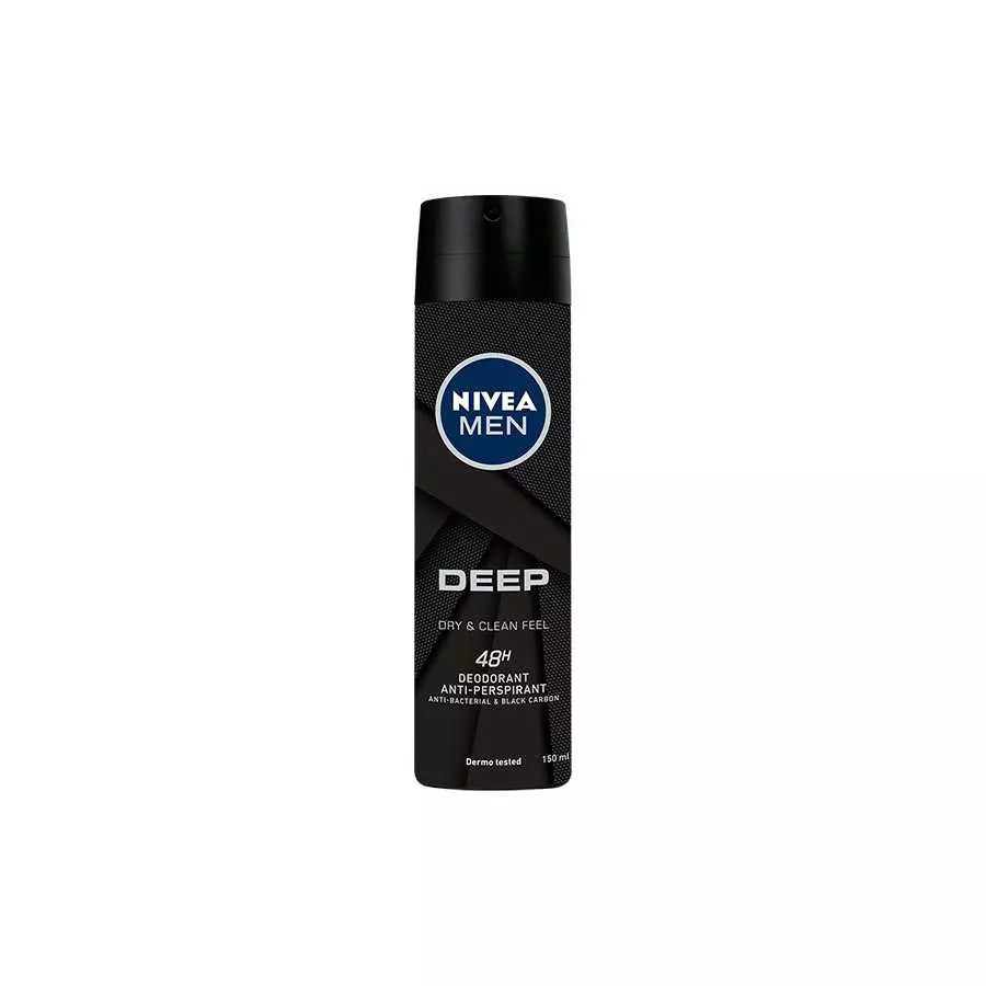 Nivea Men Deep Spray Deodorant 150Ml