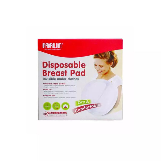 Farlin Breast Pad With Wing 36 Pads