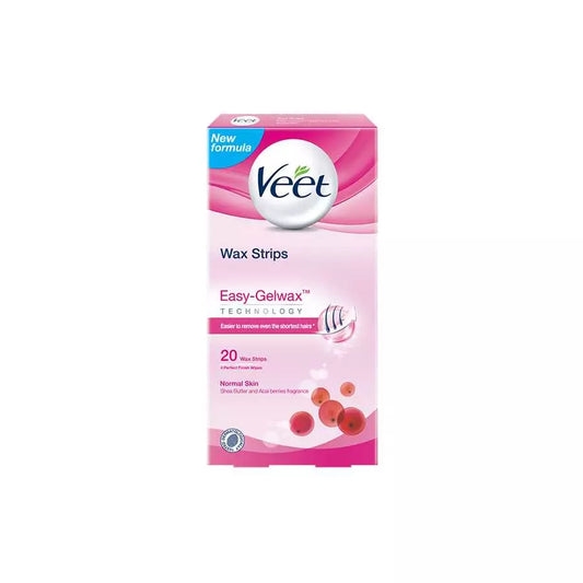 Veet Hair Removing Strips For Normal Skin 20 Strips