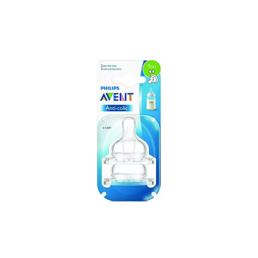 Avent Nipple Classic Pair 1M+