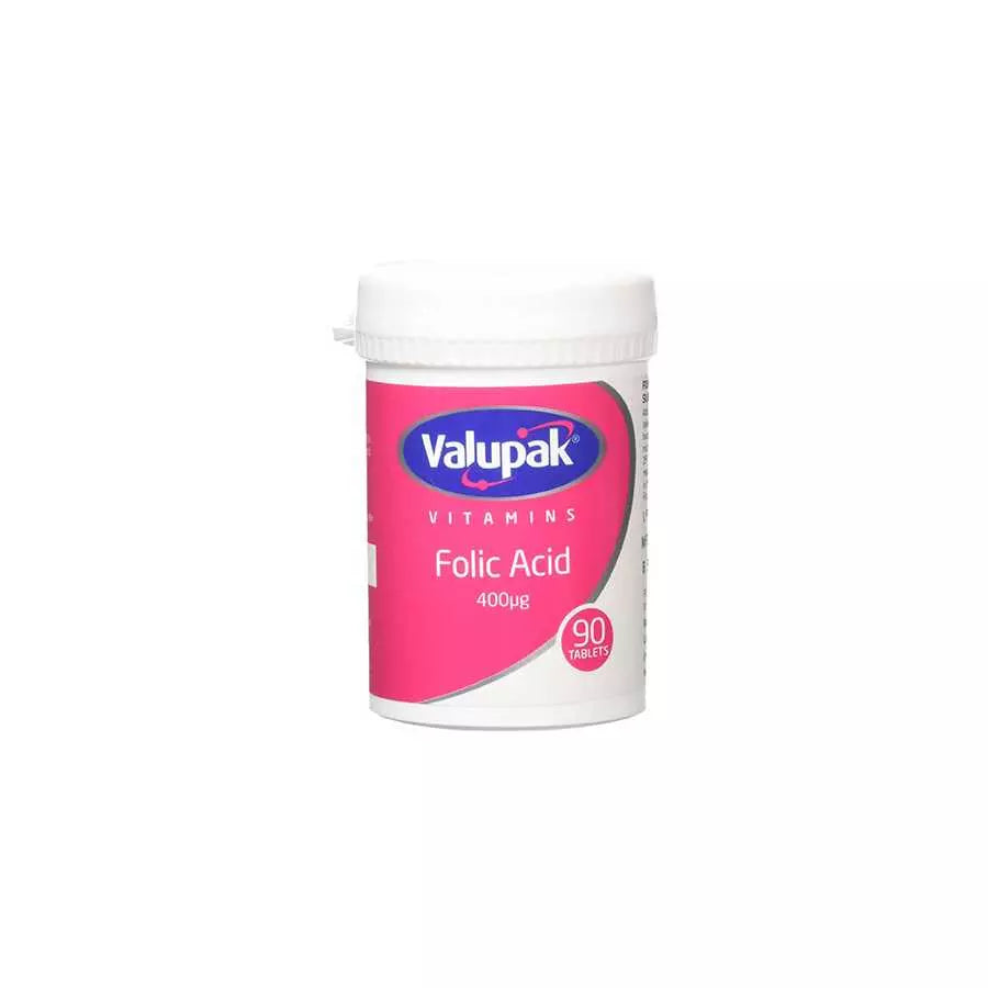 Valupak Folic Acid 400Mg 90 Tablet