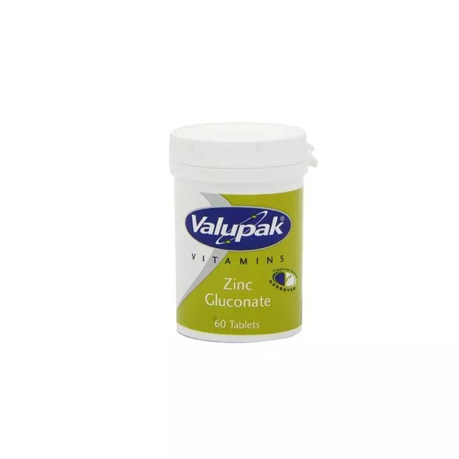 Valupak Zinc Gluconate 60 Tablet