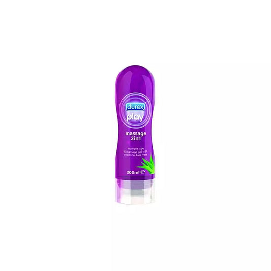 Durex Massage 2 In 1 Soothing Aloe Lubricant 200Ml