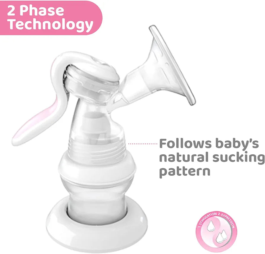 Chicco Manual Breast Pump Natural Feeling