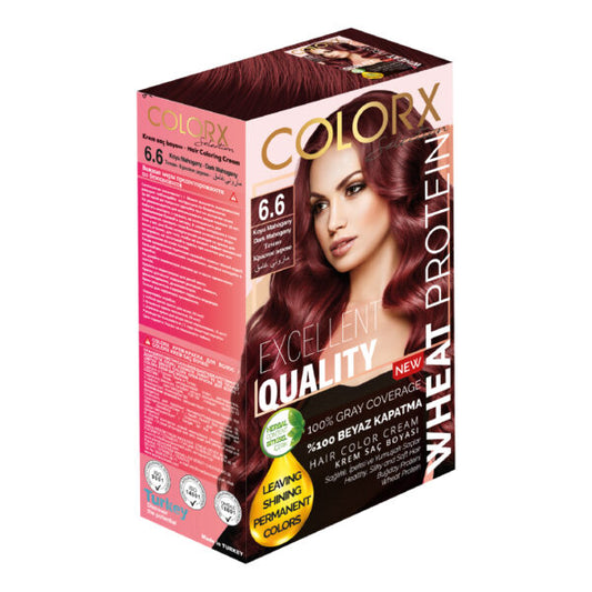 COLOR X HAIR COLORING CREAM 50 ML 6/6 DARK MAHOGANY