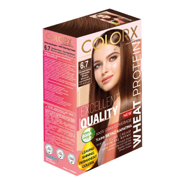 COLOR X HAIR COLORING CREAM 50 ML 6/7 CHOCOLATE BROWN