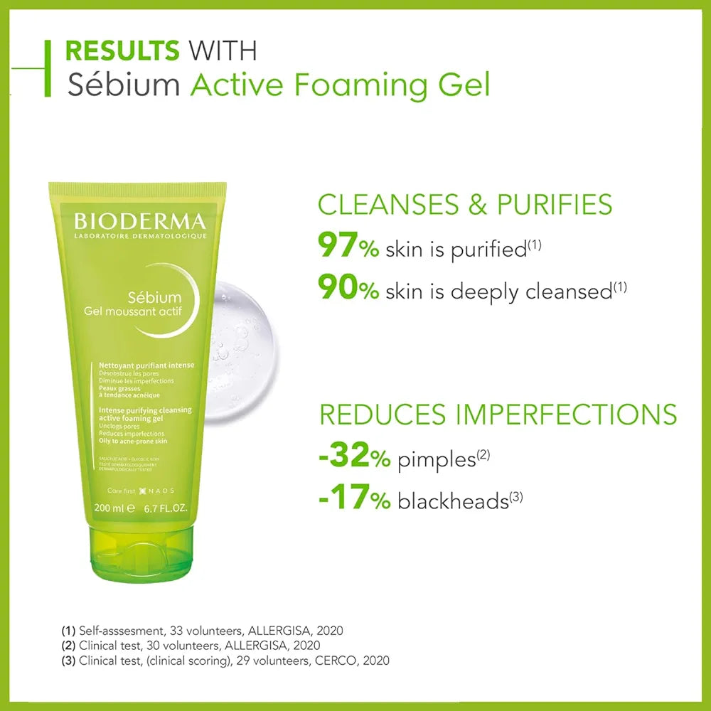 Bioderma Sebium Active Foaming Gel 200ML