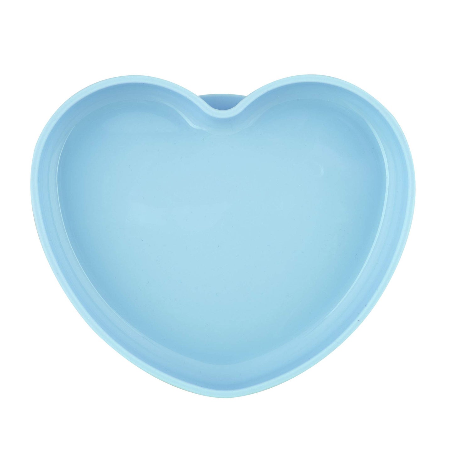 Chicco Heart Shaped Plate Teal 9M+