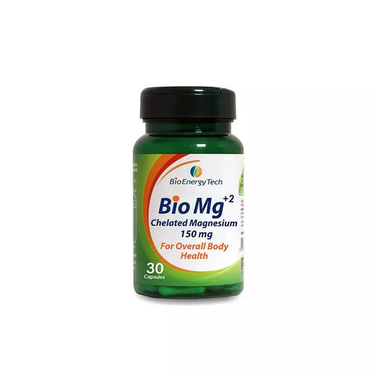 Bio Energy Tech Chelated Magnesium 150Mg 30 Capsule