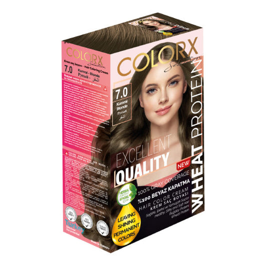 COLOR X HAIR COLORING CREAM 50 ML 7/0 MEDIUM BLONDE