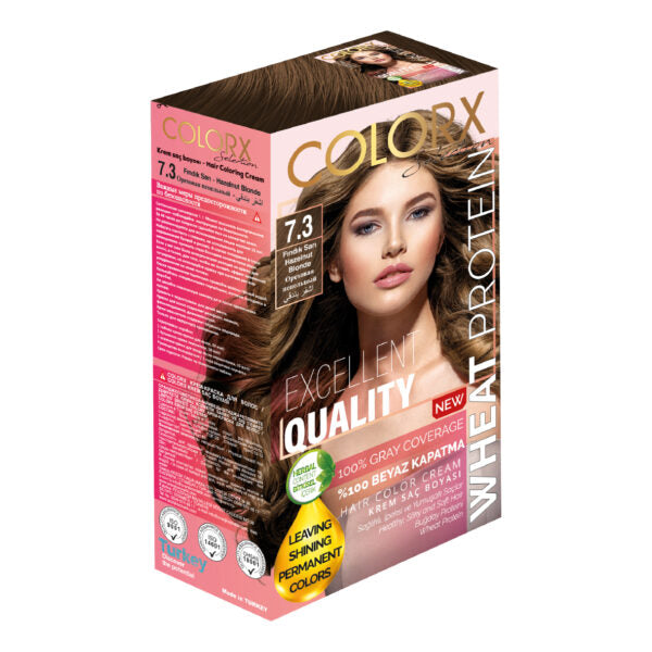 COLOR X HAIR COLORING CREAM 50 ML 7/3 HAZELNUT BLONDE