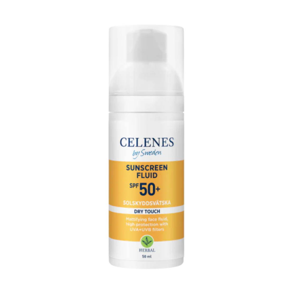 Celenes Dry Touch Sun Screen Fluid SPF50+ 50Ml