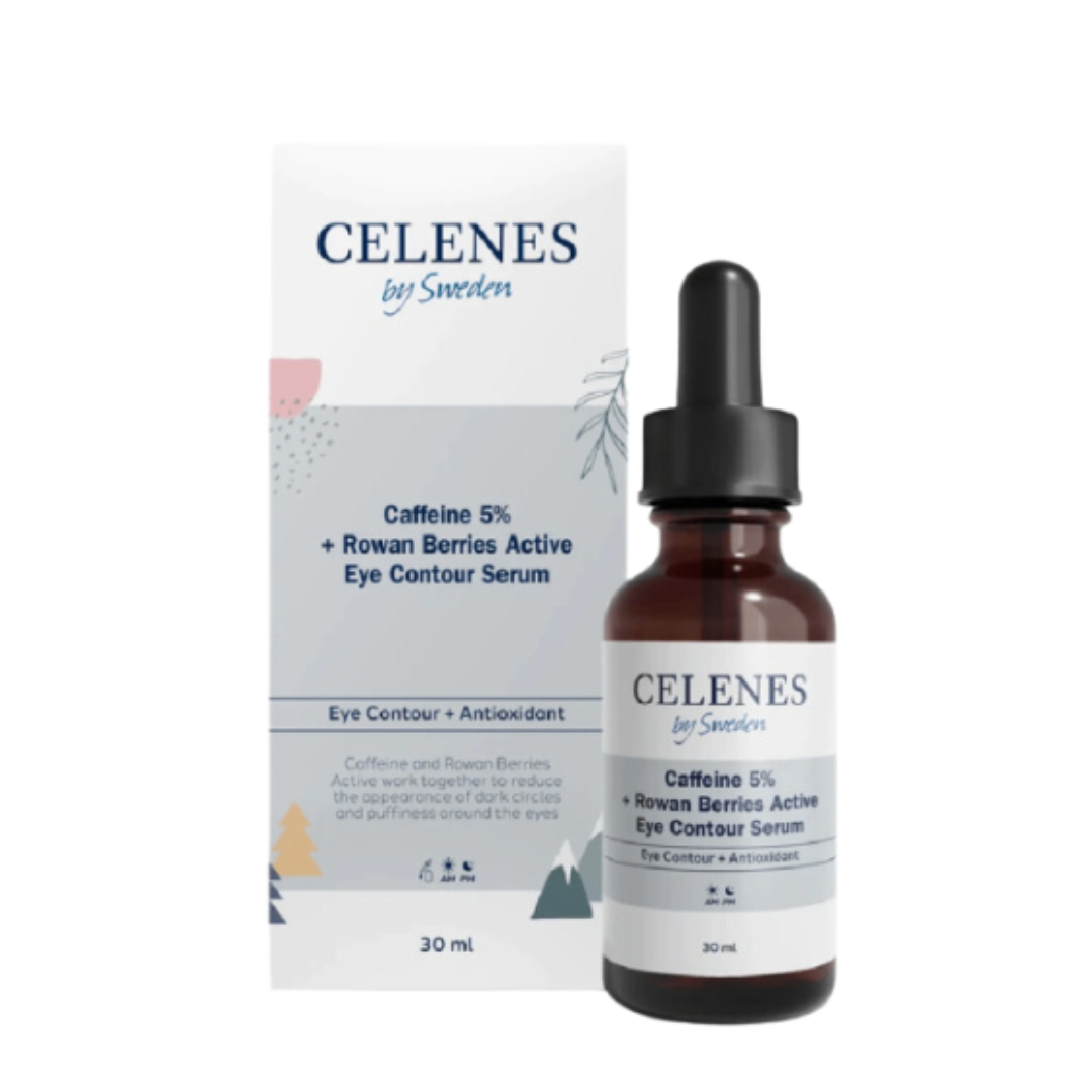 Celenes Caffeine 5% + Rowan Berries Active Eye Contour Serum 30Ml