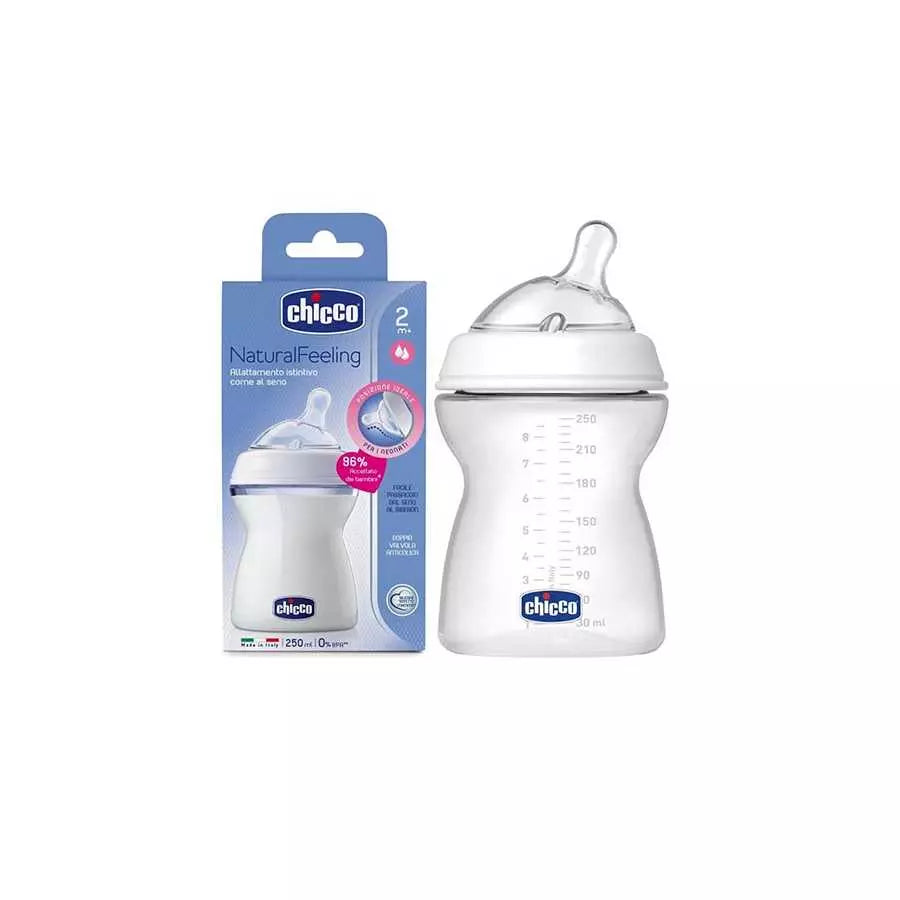 Chicco Natural Feeling Bottle 250Ml 2M+