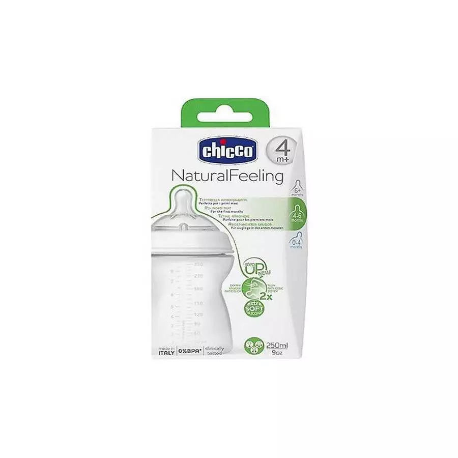 Chicco Natural Feeling Bottle 250Ml 4M+