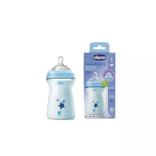 Chicco Natural Feeling Bottle 330Ml 6M+