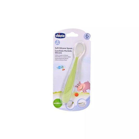 Chicco Silicon Spoon 6M+