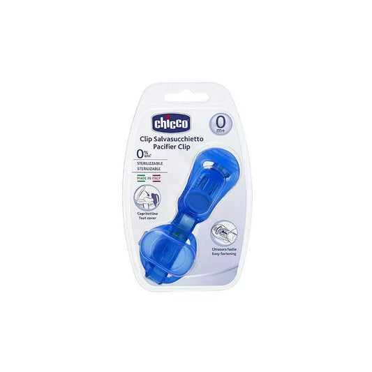 Chicco Pacifier Clip Blue