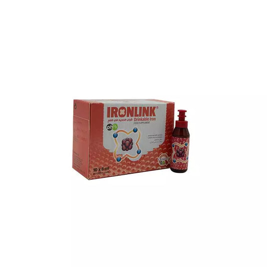 Iron Link, Adult Drinkable Iron 10 Ampules