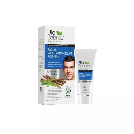 Bio Balance Facial Whitening Cream For Men 60Ml