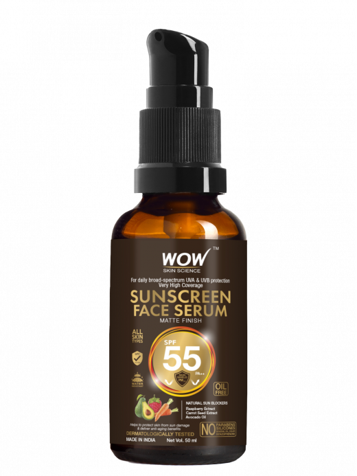 Wow SunScrean MatteFace Serum SPF55 50ML