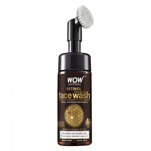 Wow Retinol Foaming Face Wash 150 ML