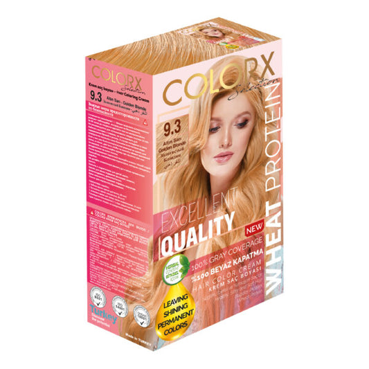 COLOR X HAIR COLORING CREAM 50 ML 9/3 GOLDEN BLONDE