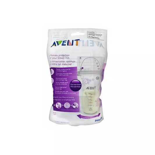 Avent Breast Bags 25 Pcs 18ML