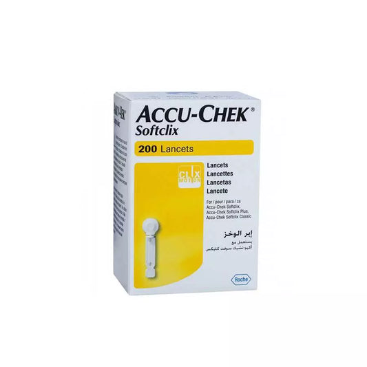 Accu Chek Softclix Lancet, 200 Lancets