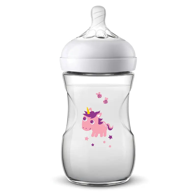 Avent Natural Bottle 1M+, 260Ml Unicorn