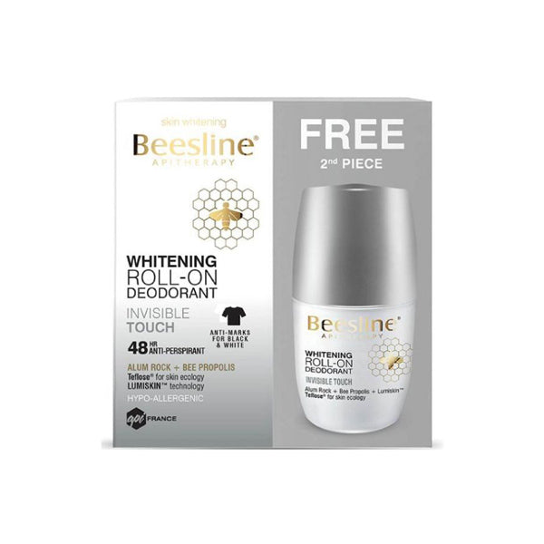 Beesline Whitening Roll-on Deodorant Invisible Touch + Free Beesline Whitening Roll-on Deodorant Invisible Touch