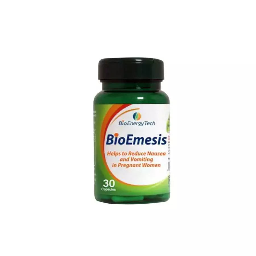 Bio Energy Tech Emesis Ginger Root And Vitamin B6 90 Capsule